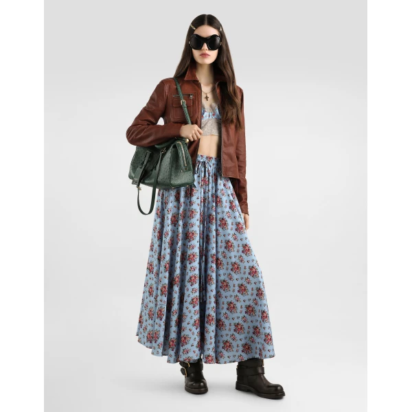 Dolce & Gabbana Vegetable nappa leather jacket, view 2