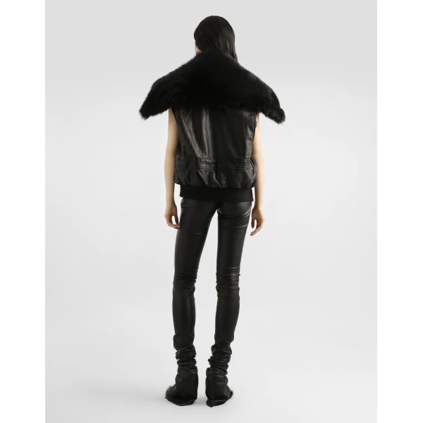 Dolce & Gabbana Vintage leather jacket, view 3