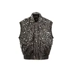Dolce & Gabbana Vintage leather vest with embroidery
