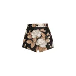 Dolce & Gabbana Vintage rose-print brocade shorts