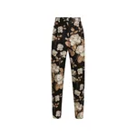 Dolce & Gabbana Vintage rose-print brocade trousers