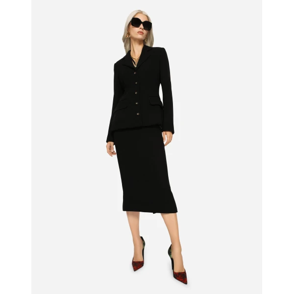 Dolce & Gabbana Virgin wool pencil skirt, view 6