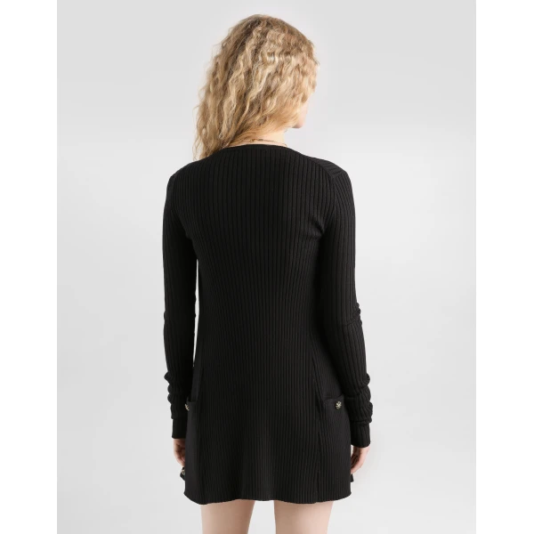 Dolce & Gabbana Virgin wool ribbed cardigan, view 3