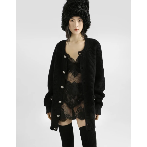 Dolce & Gabbana Virginwool cardigan, view 4