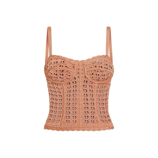 Dolce & Gabbana Viscose  bustier tank top
