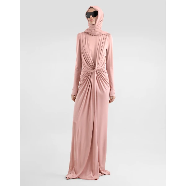Dolce & Gabbana Viscose jersey long dress, view 2
