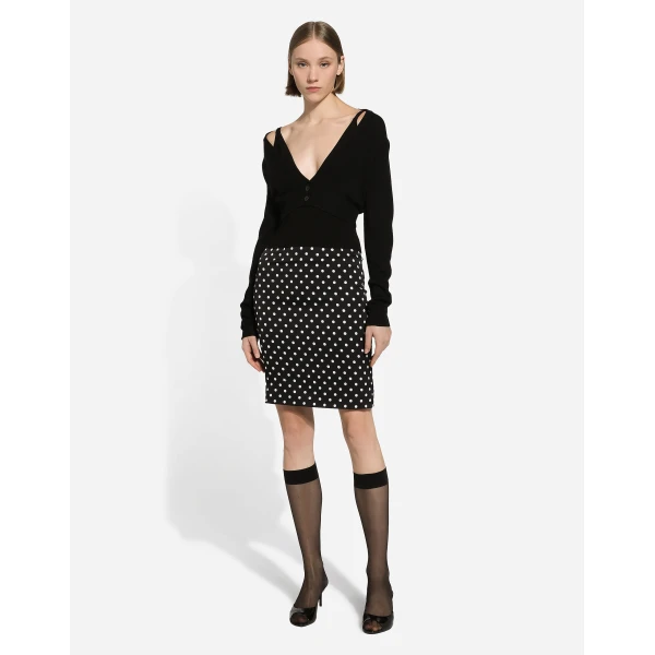 Dolce & Gabbana Viscose-knit vest top, view 2