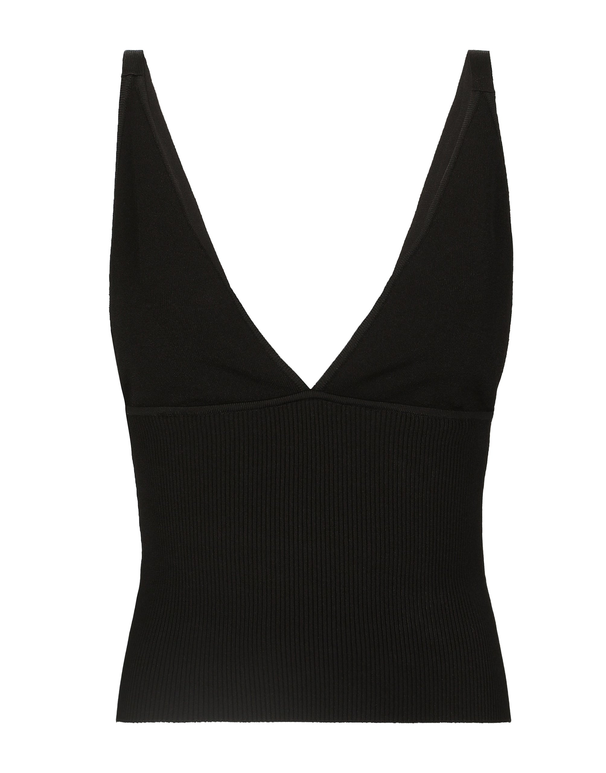 Dolce & Gabbana Viscose-knit vest top