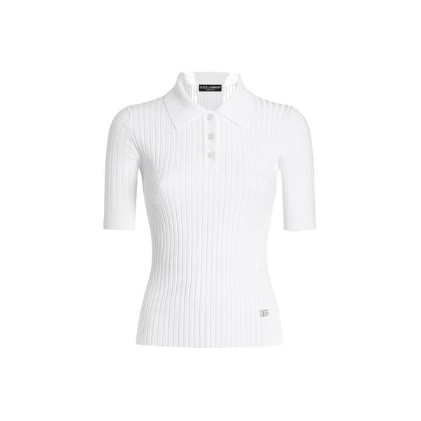Dolce & Gabbana Viscose polo Knit