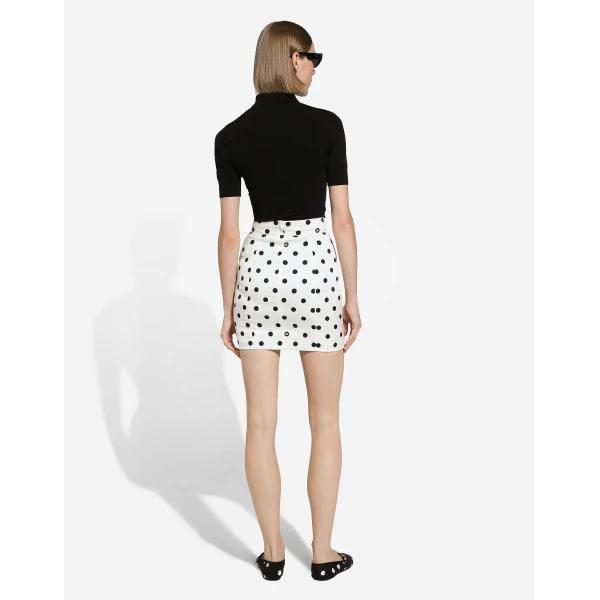 Dolce & Gabbana Viscose polo-shirt Top, view 3