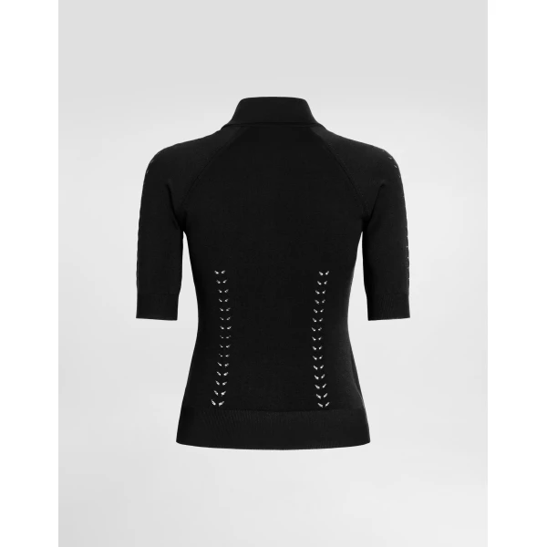 Dolce & Gabbana Viscose polo-shirt Knit, view 6