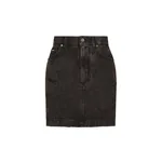 Dolce & Gabbana Washed denim miniskirt Skirt