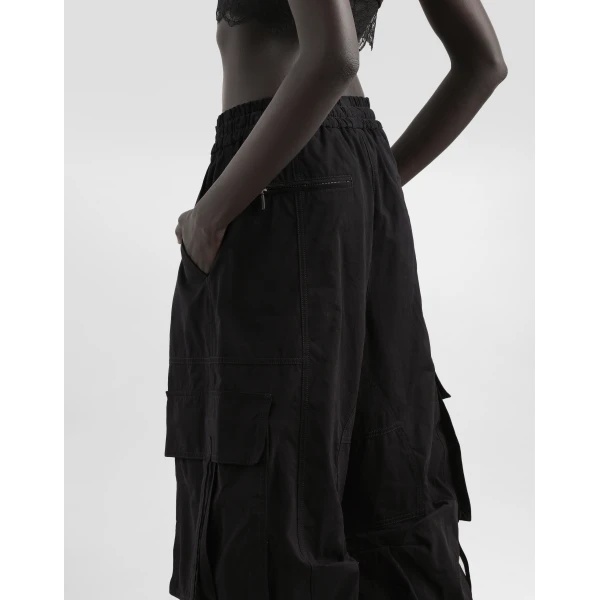 Dolce & Gabbana Waxed faille cargo pants, view 5