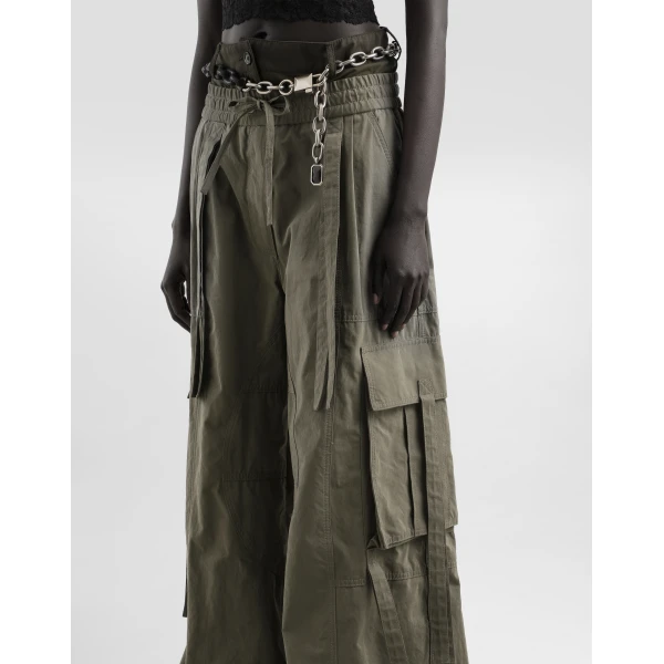 Dolce & Gabbana Waxed faille trousers, view 4