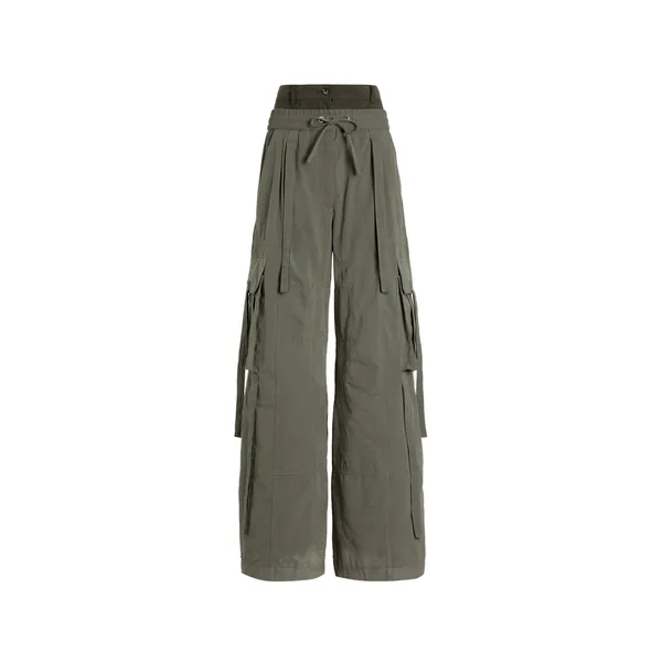 Dolce & Gabbana Waxed faille trousers