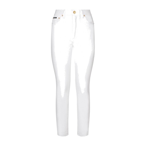 Dolce & Gabbana White denim Audrey jeans