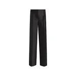 Dolce & Gabbana Wool and silk faille trousers