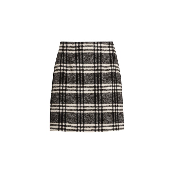 Dolce & Gabbana Wool blend check skirt