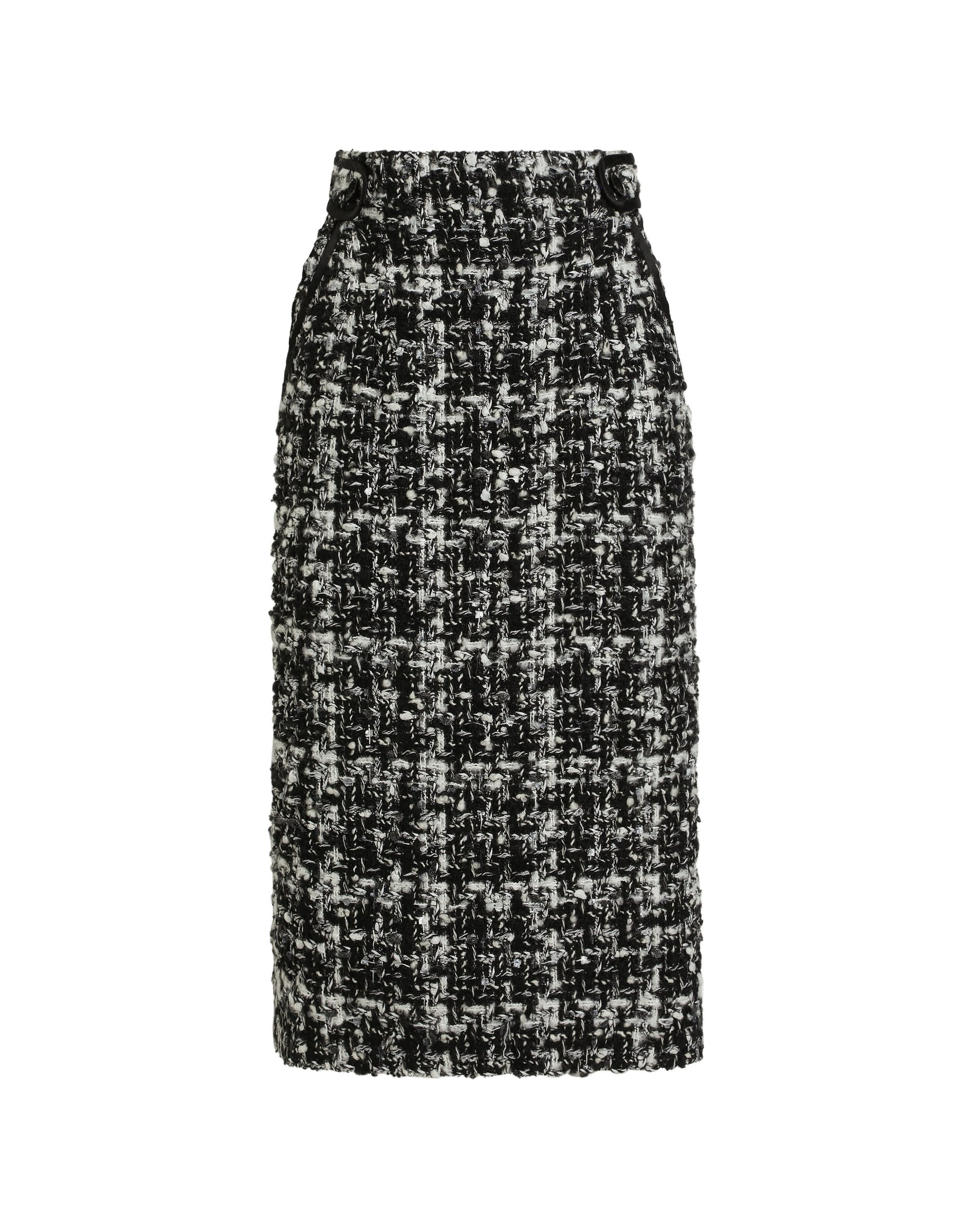 Dolce & Gabbana Wool blend check skirt
