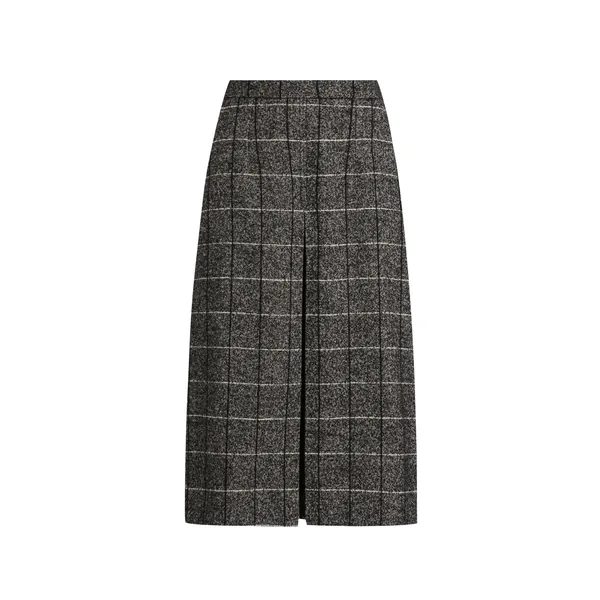 Dolce & Gabbana Wool blend check skirt