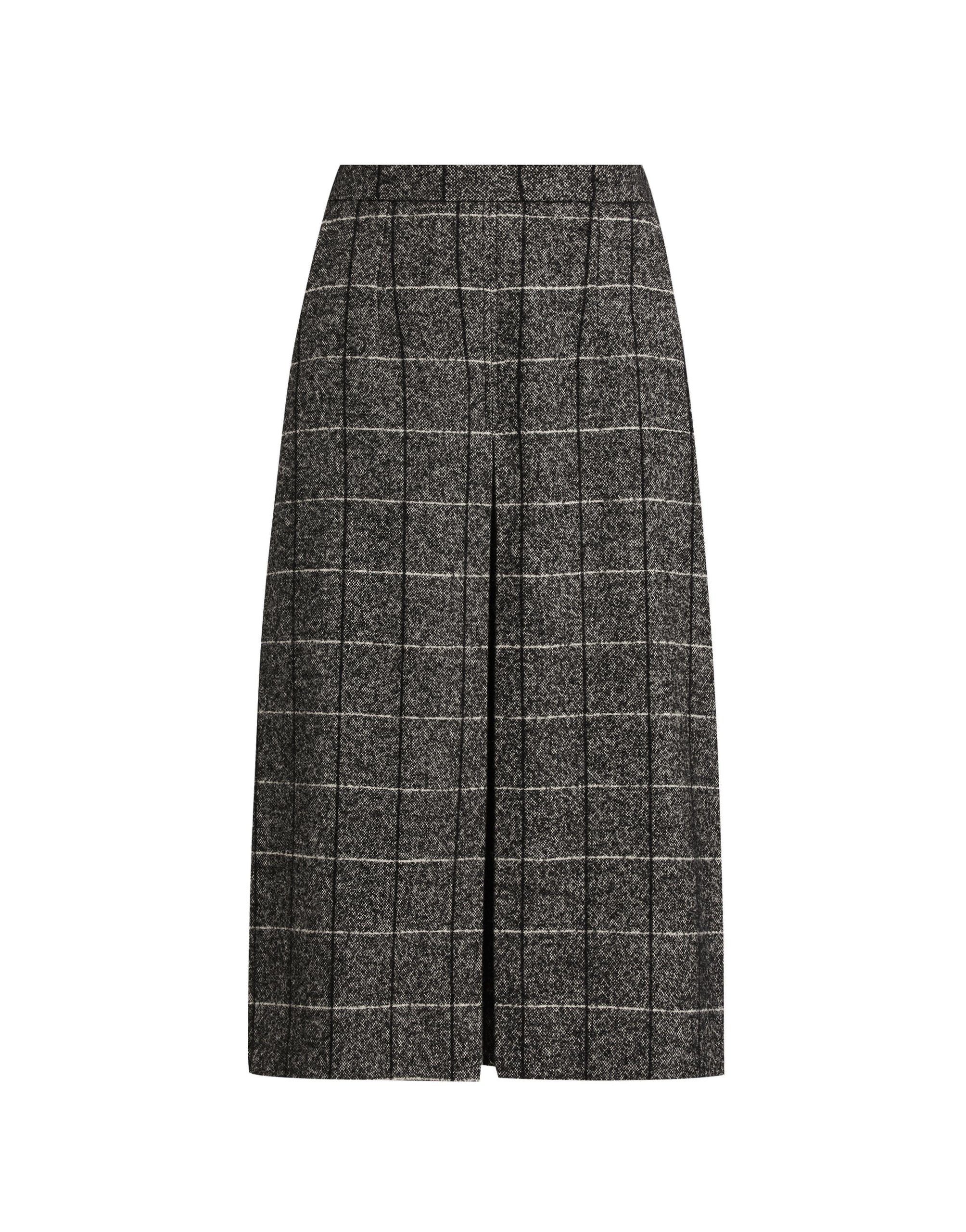 Dolce & Gabbana Wool blend check skirt