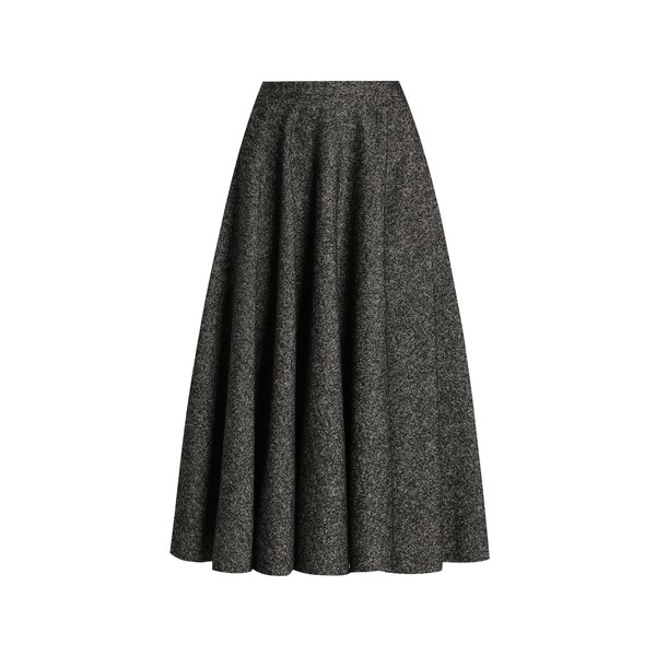 Dolce & Gabbana Wool blend dotted circle skirt