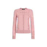 Dolce & Gabbana Wool cardigan with lace inlay