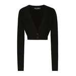 Dolce & Gabbana Wool cardigan with plunging necklace