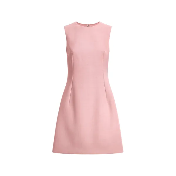 Dolce & Gabbana Wool crepe midi fit-and-flare dress