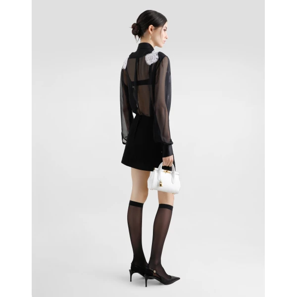 Dolce & Gabbana Wool crepe miniskirt Skirt, view 3