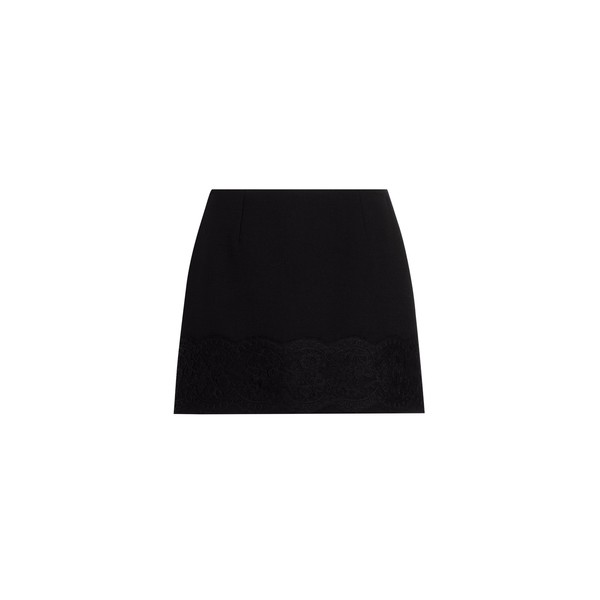 Dolce & Gabbana Wool crepe miniskirt Skirt