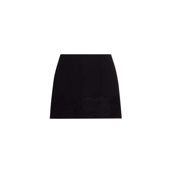 Dolce & Gabbana Wool crepe miniskirt Skirt