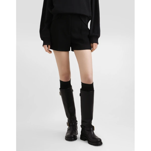Dolce & Gabbana Wool crêpe shorts, view 4