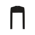 Dolce & Gabbana Wool crepe shrug Top