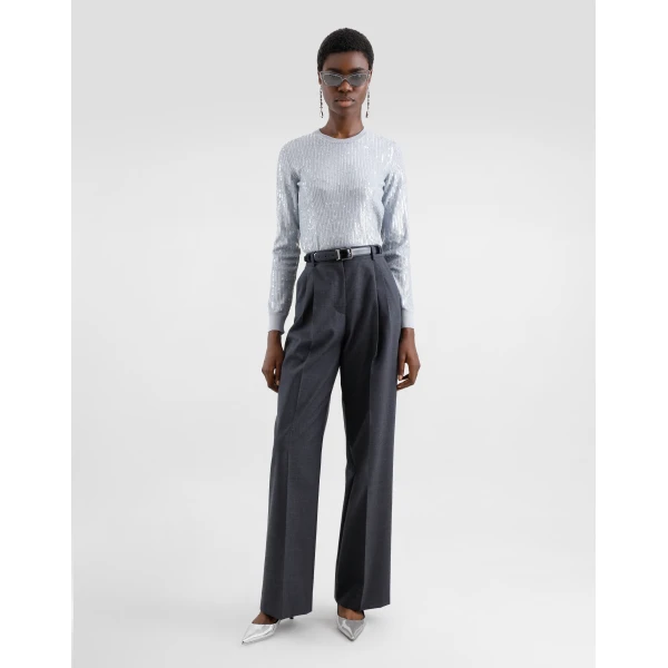 Dolce & Gabbana Wool fabric pants, view 2