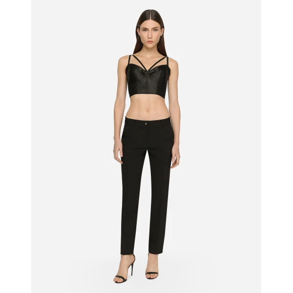 Dolce & Gabbana Wool fabric pants, view 2