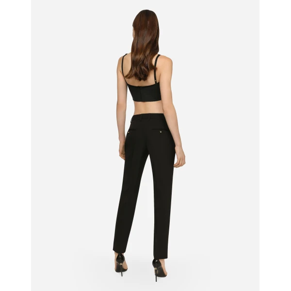 Dolce & Gabbana Wool fabric pants, view 3