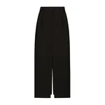 Dolce & Gabbana Wool gabardine calf-length tuxedo pencil skirt