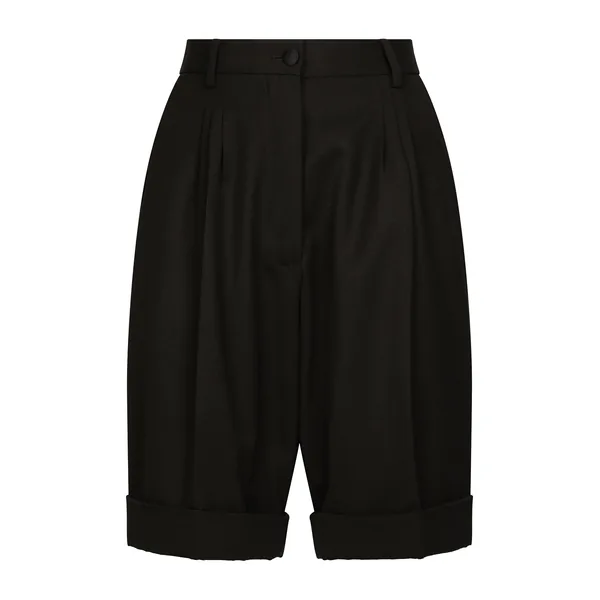 Dolce & Gabbana Wool gabardine shorts