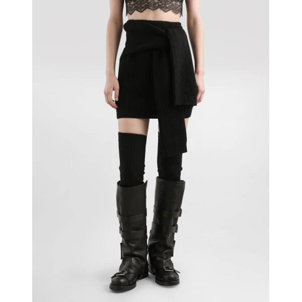Dolce & Gabbana Wool knit skirt, view 2