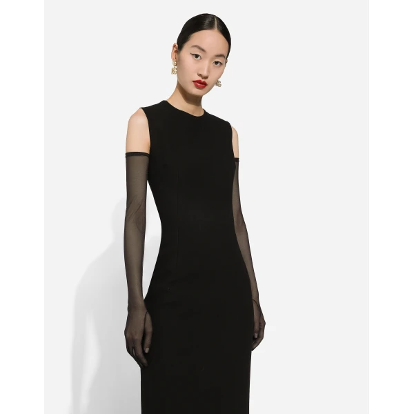 Dolce & Gabbana Wool sheath dress, view 4