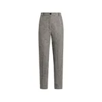 Dolce & Gabbana Wool trousers with dotted print