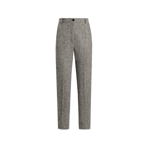 Dolce & Gabbana Wool trousers with dotted print