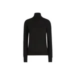 Dolce & Gabbana Wool turtle-neck sweater with DG logo embroidery