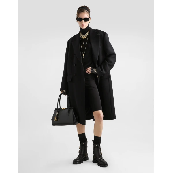 Dolce & Gabbana Wool turtleneck pullover Knit, view 4