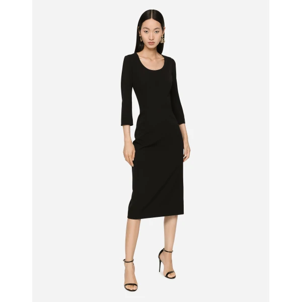 Dolce & Gabbana Woolen calf-length dress, view 2