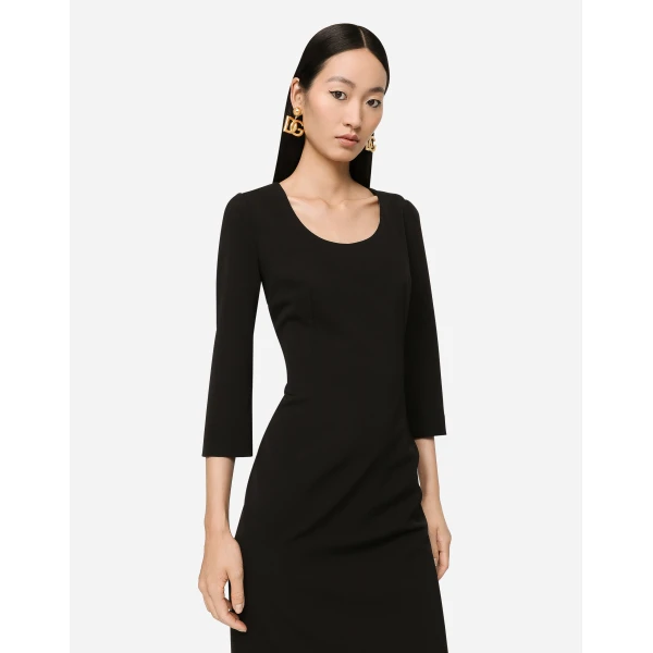 Dolce & Gabbana Woolen calf-length dress, view 4