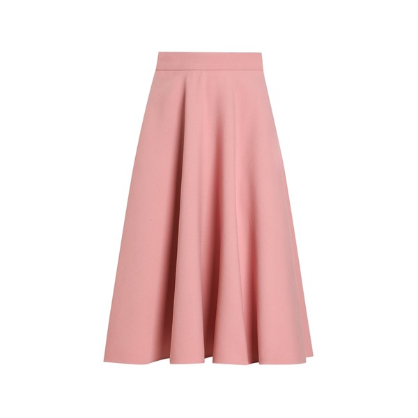 Dolce & Gabbana Woolen midi circle skirt