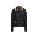 Dolce & Gabbana peony-motif brocade jacket