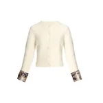 Erdem Boucle Alpaca Cardigan